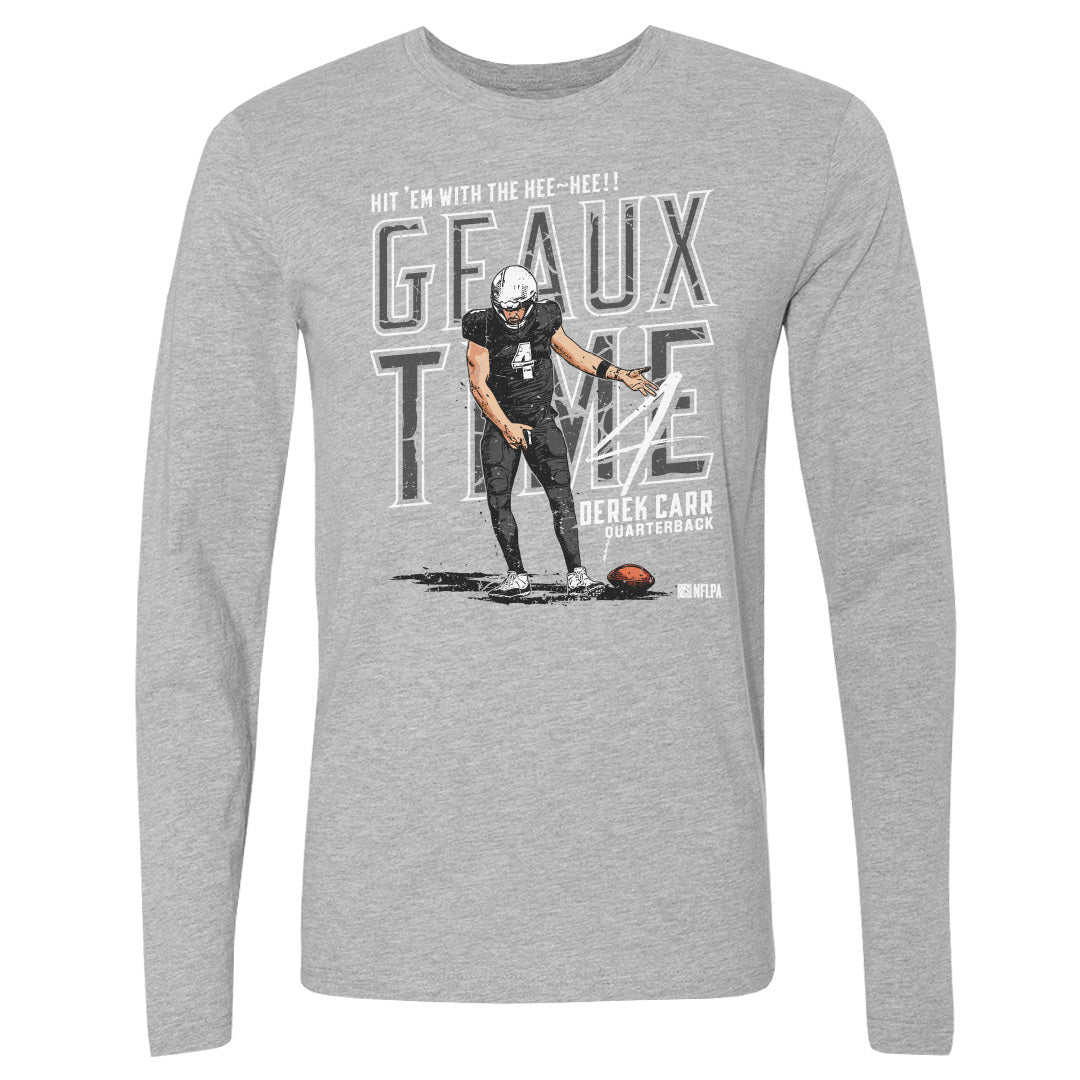 Derek Carr Men&#39;s Long Sleeve T-Shirt | 500 LEVEL