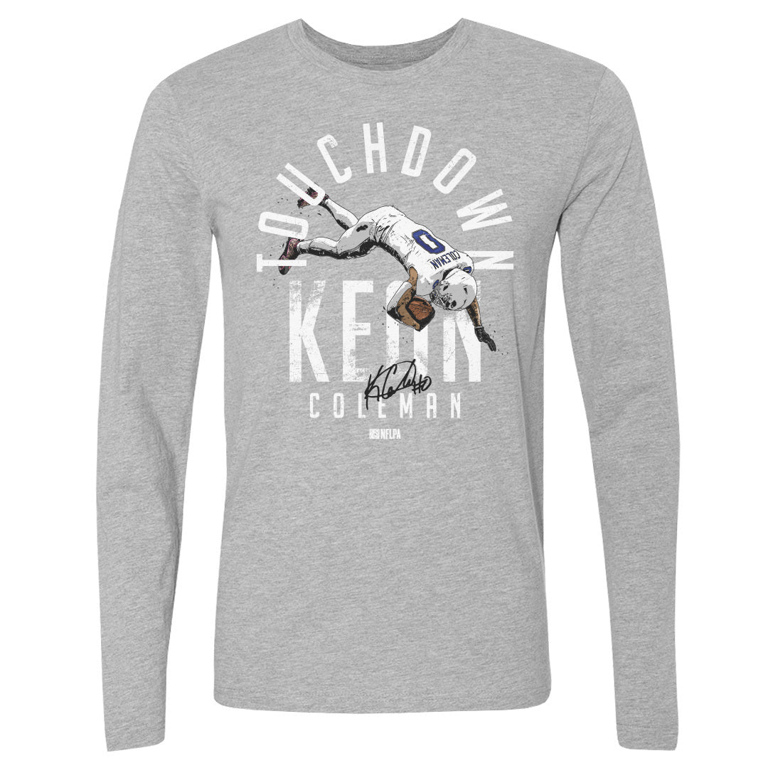 Keon Coleman Men&#39;s Long Sleeve T-Shirt | 500 LEVEL