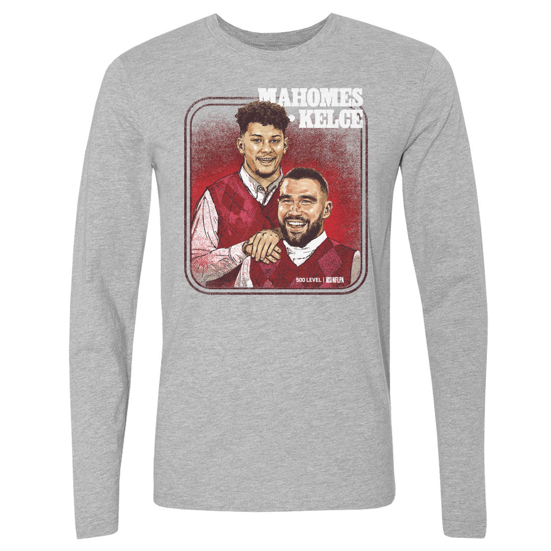 Patrick Mahomes Men&#39;s Long Sleeve T-Shirt | 500 LEVEL