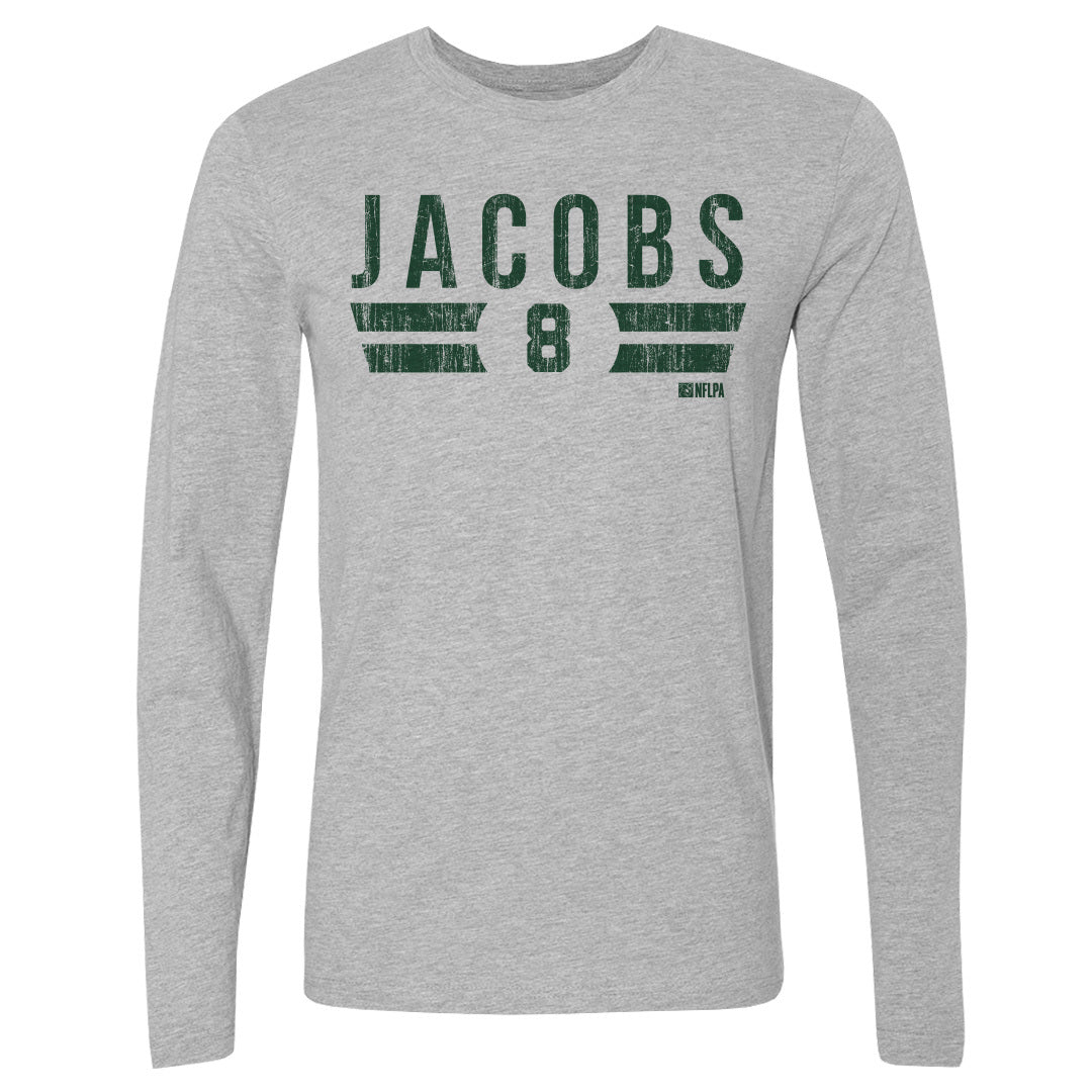 Josh Jacobs Men&#39;s Long Sleeve T-Shirt | 500 LEVEL