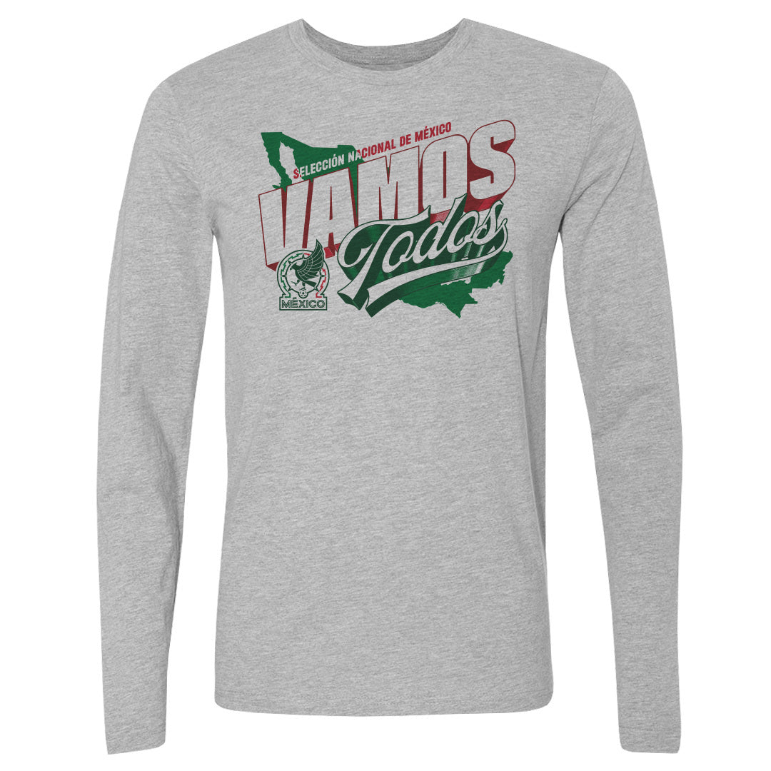 Mexico Men&#39;s Long Sleeve T-Shirt | 500 LEVEL