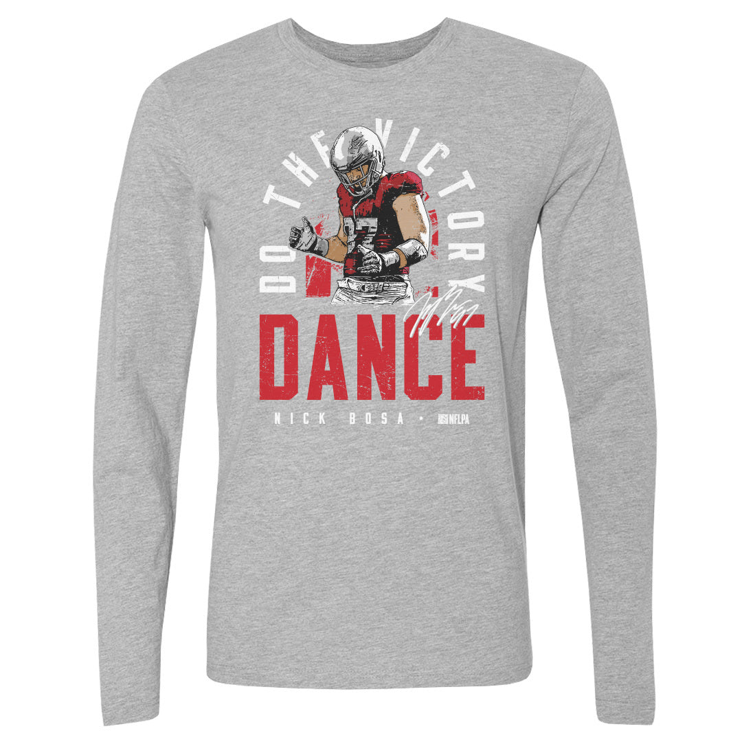 Nick Bosa Men&#39;s Long Sleeve T-Shirt | 500 LEVEL