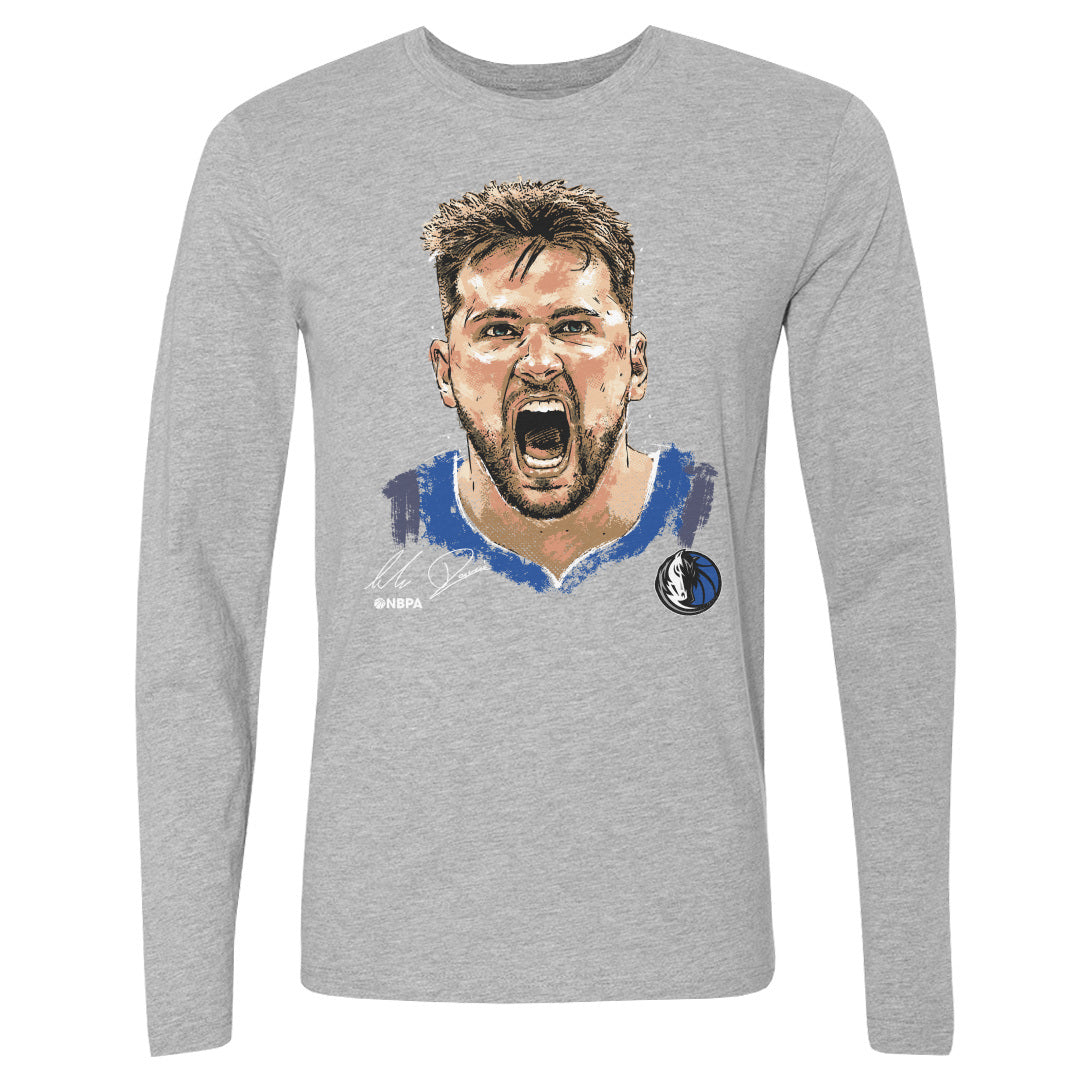 Luka Doncic Men&#39;s Long Sleeve T-Shirt | 500 LEVEL