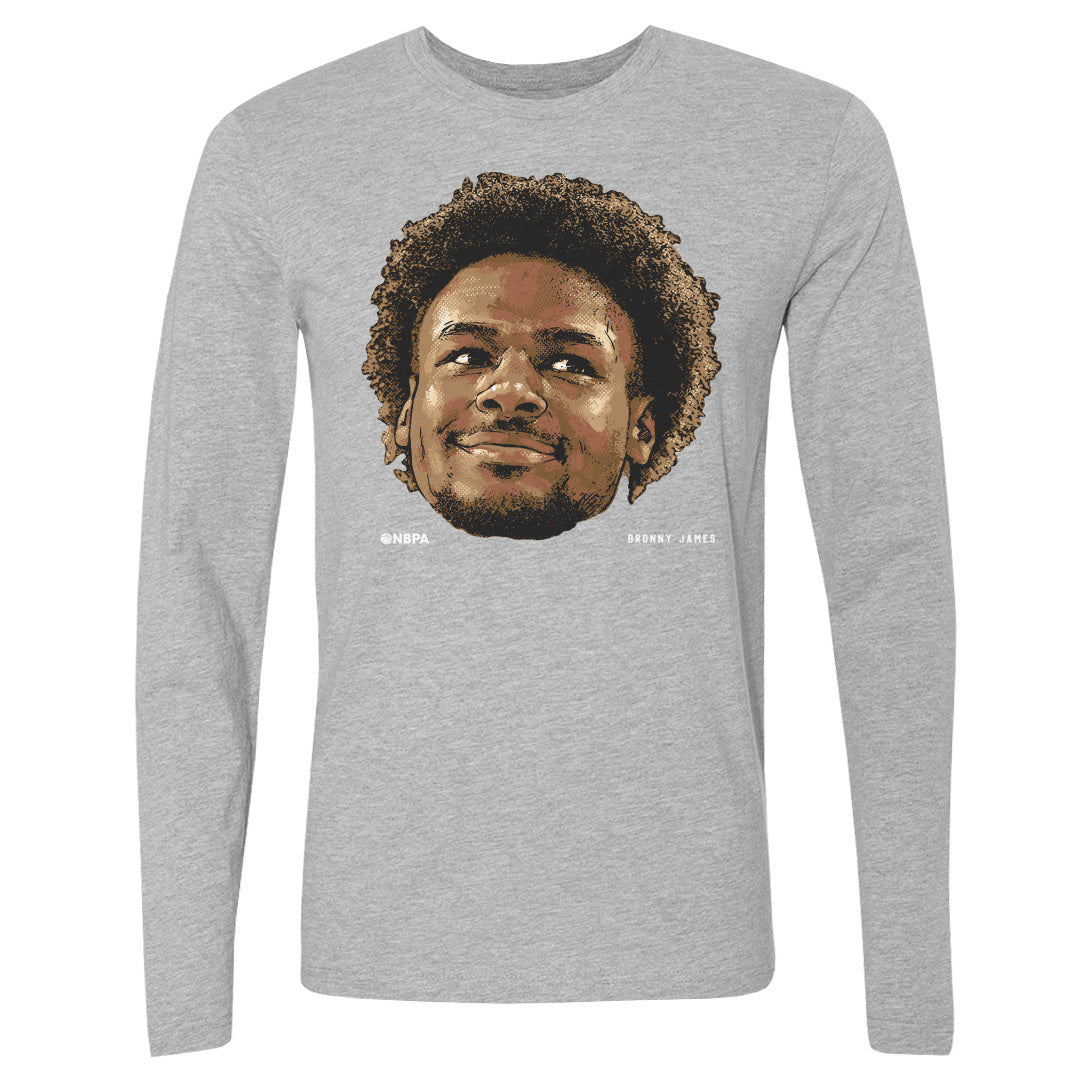 Bronny James Jr. Men&#39;s Long Sleeve T-Shirt | 500 LEVEL