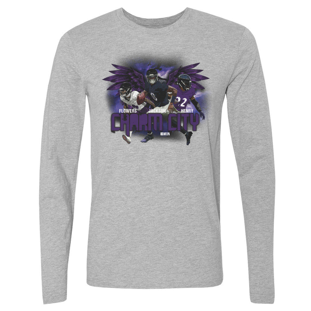 Baltimore Men&#39;s Long Sleeve T-Shirt | 500 LEVEL