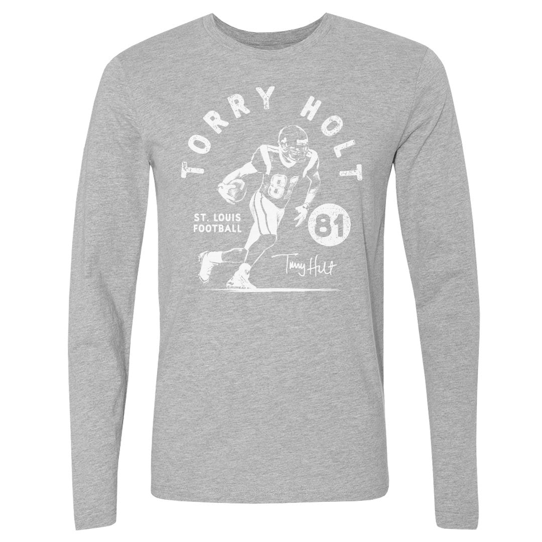 Torry Holt Men&#39;s Long Sleeve T-Shirt | 500 LEVEL