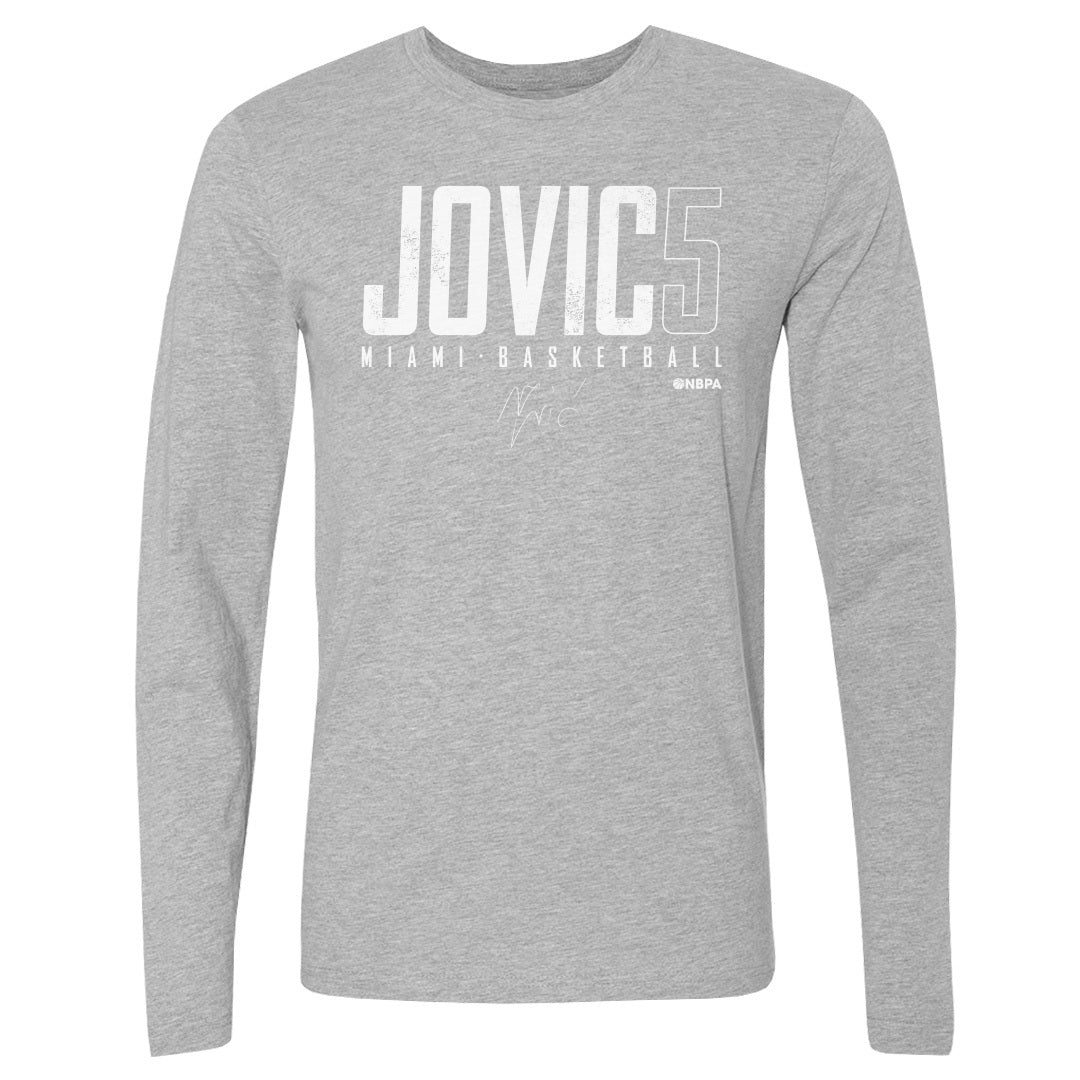 Nikola Jovic Men&#39;s Long Sleeve T-Shirt | 500 LEVEL