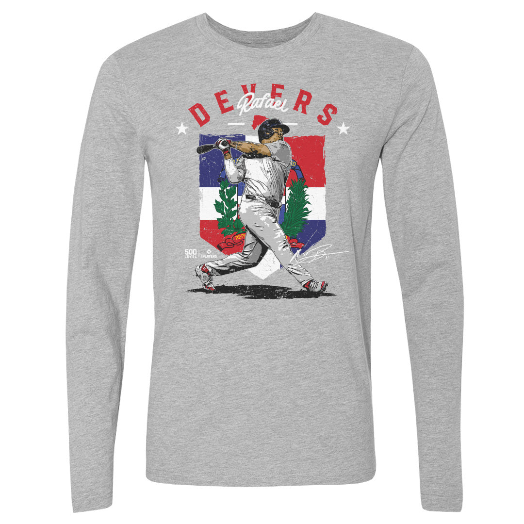 Rafael Devers Men&#39;s Long Sleeve T-Shirt | 500 LEVEL