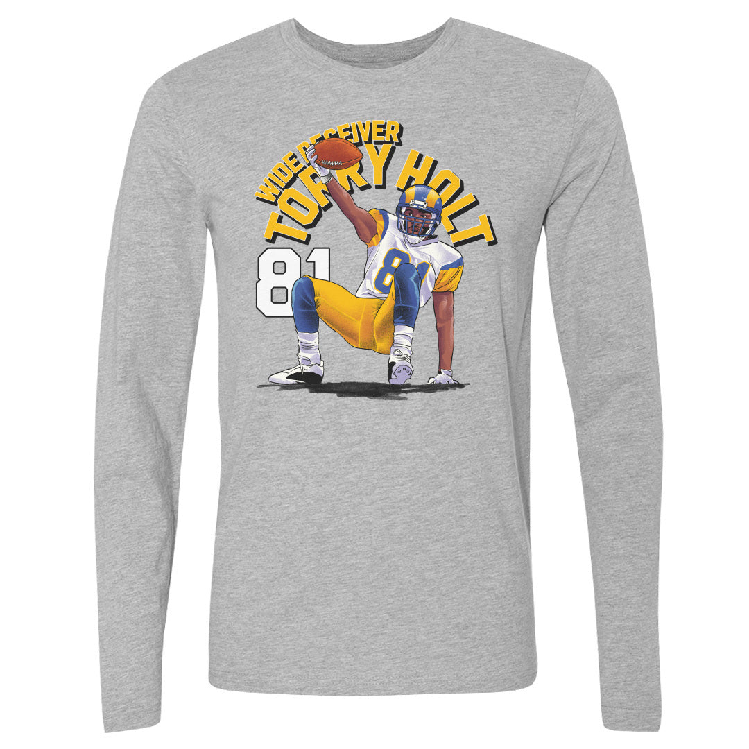 Torry Holt Men&#39;s Long Sleeve T-Shirt | 500 LEVEL