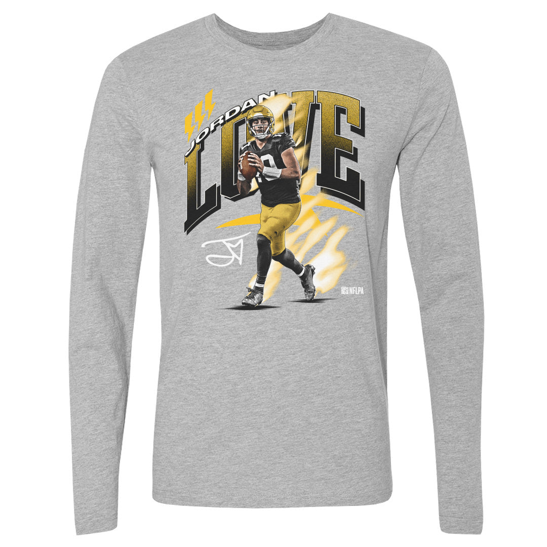 Jordan Love Men&#39;s Long Sleeve T-Shirt | 500 LEVEL