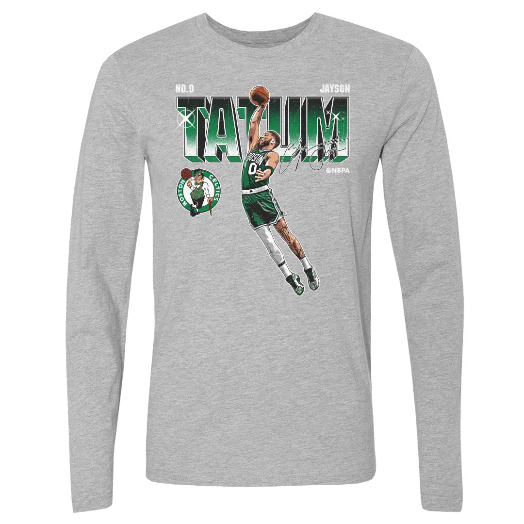 Jayson Tatum Men&#39;s Long Sleeve T-Shirt | 500 LEVEL