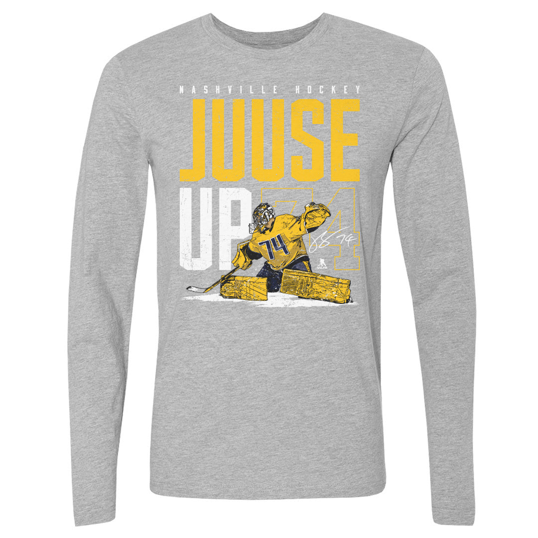 Juuse Saros Men&#39;s Long Sleeve T-Shirt | 500 LEVEL