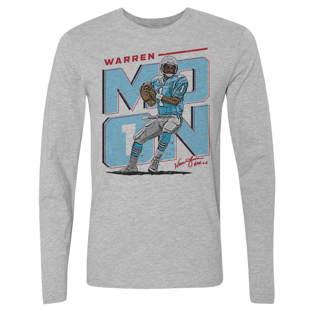 Warren Moon Men&#39;s Long Sleeve T-Shirt | 500 LEVEL