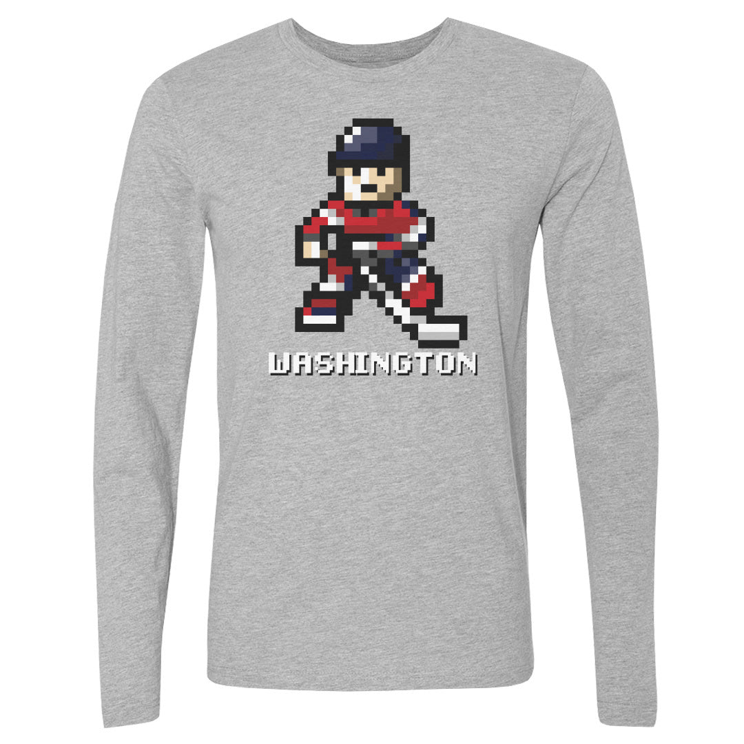 Washington D.C. Men&#39;s Long Sleeve T-Shirt | 500 LEVEL