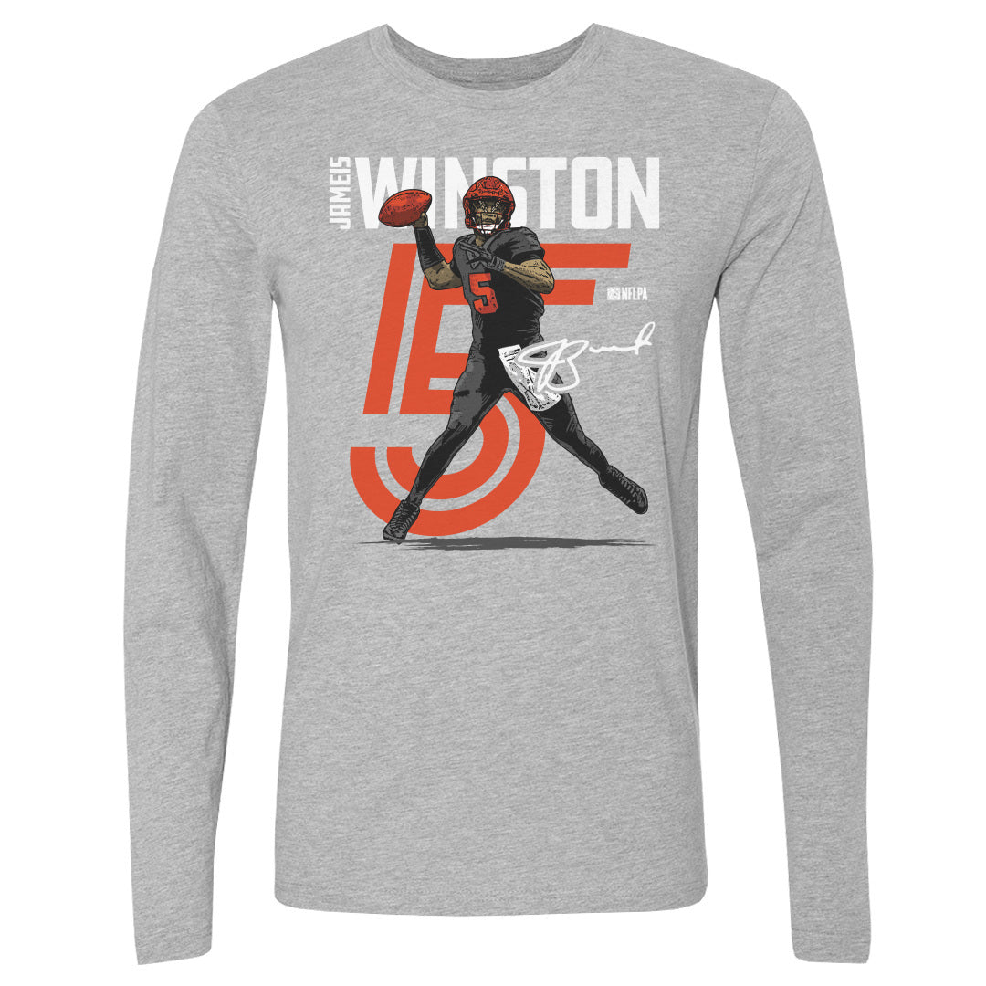 Jameis Winston Men&#39;s Long Sleeve T-Shirt | 500 LEVEL