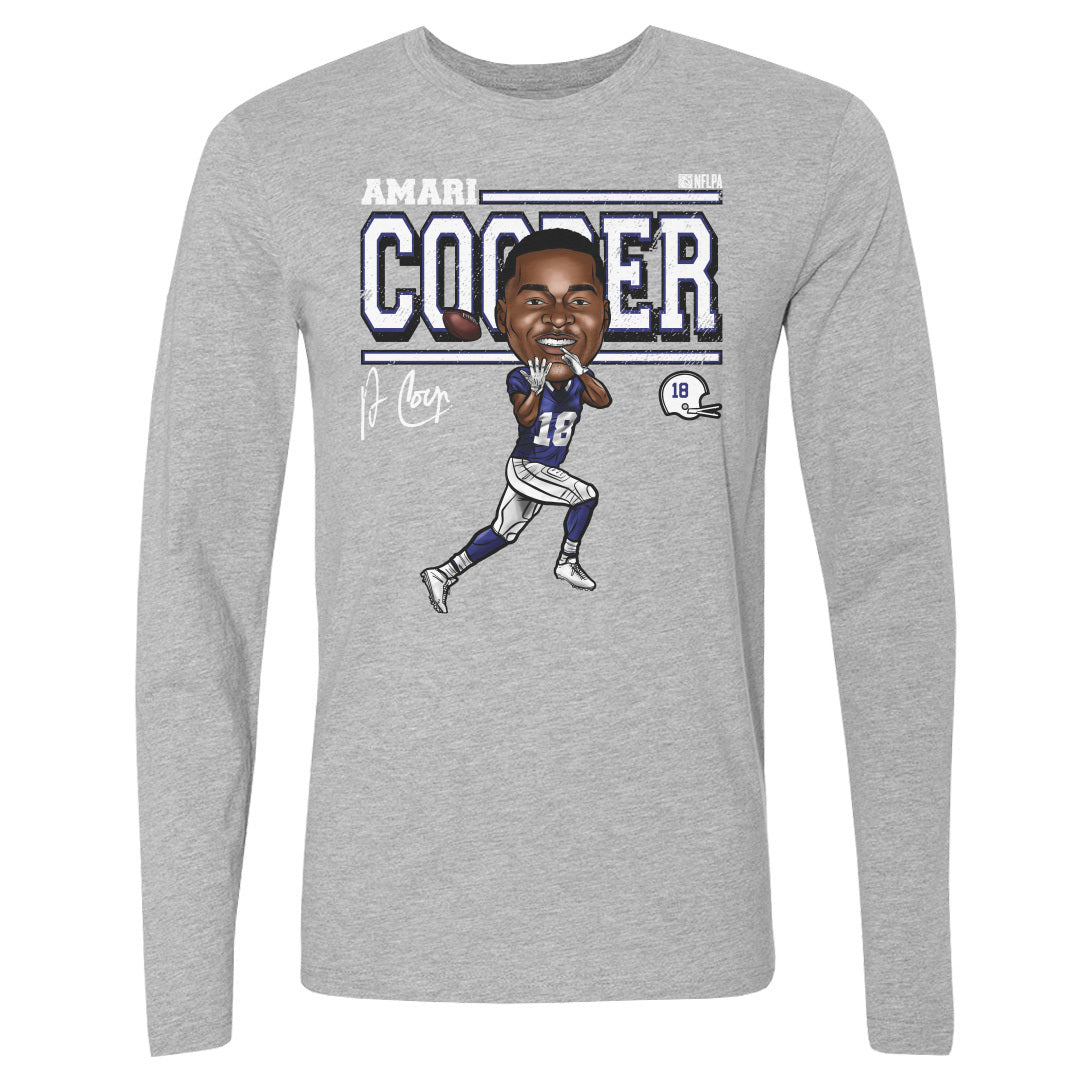 Amari Cooper Men&#39;s Long Sleeve T-Shirt | 500 LEVEL