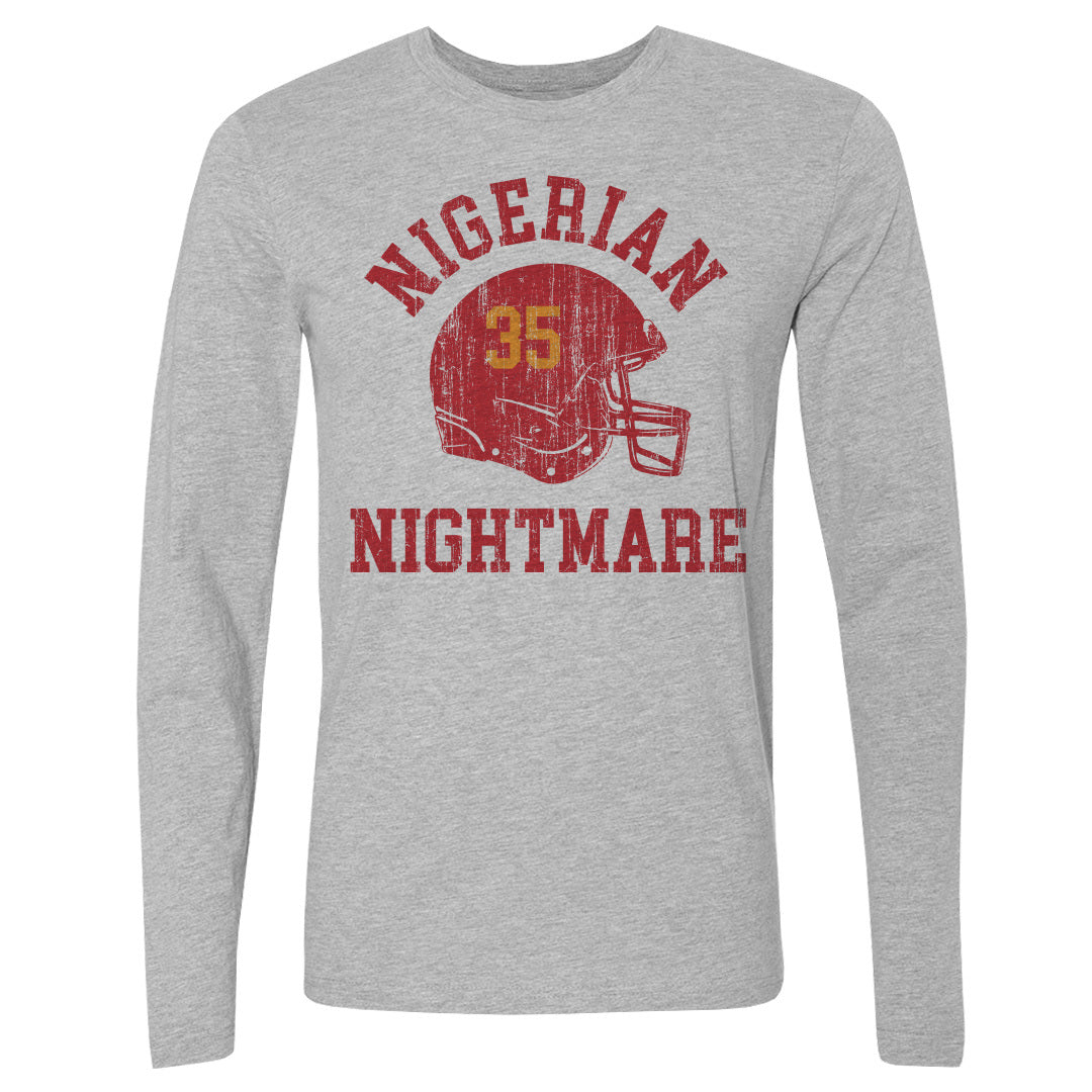 Christian Okoye Men&#39;s Long Sleeve T-Shirt | 500 LEVEL