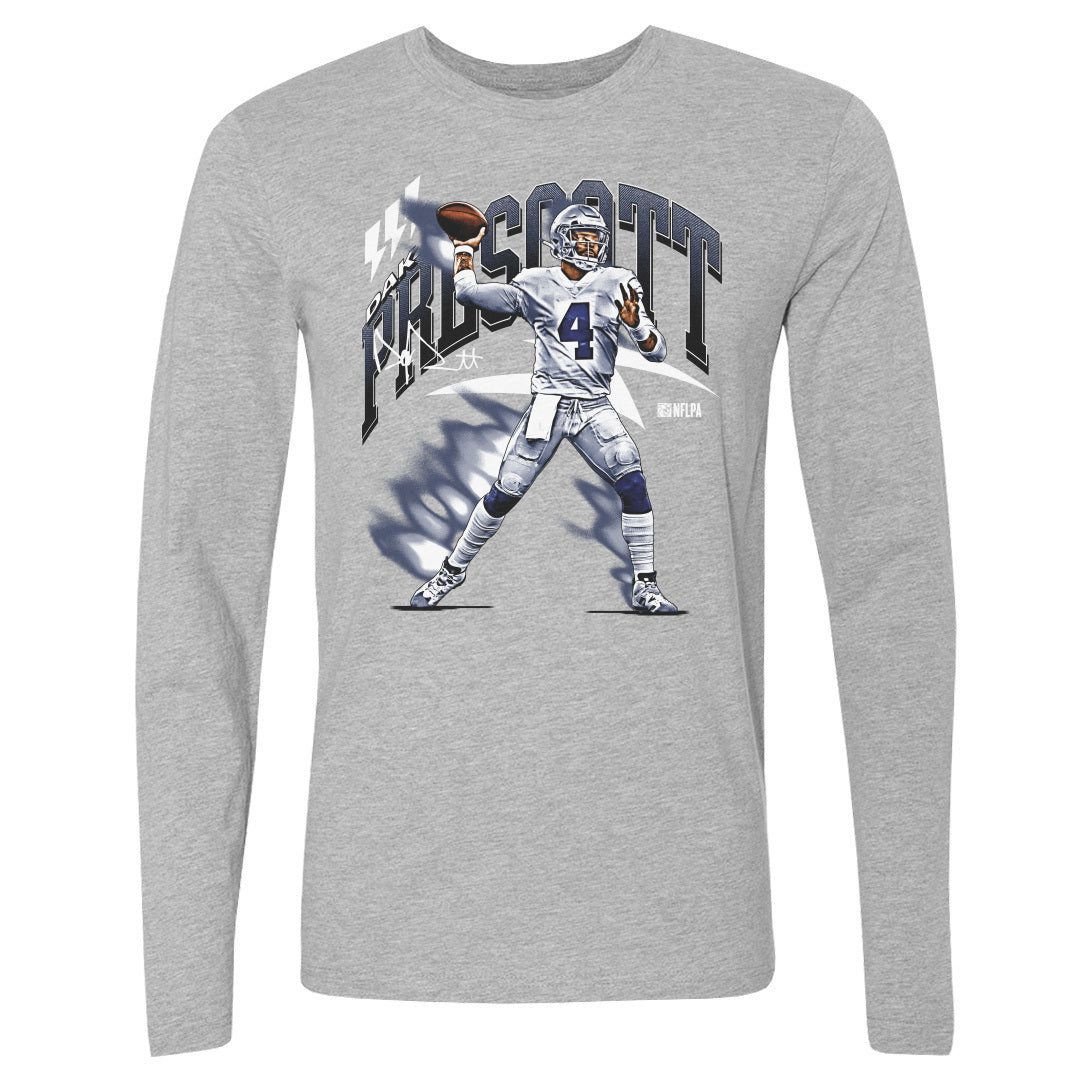 Dak Prescott Men&#39;s Long Sleeve T-Shirt | 500 LEVEL