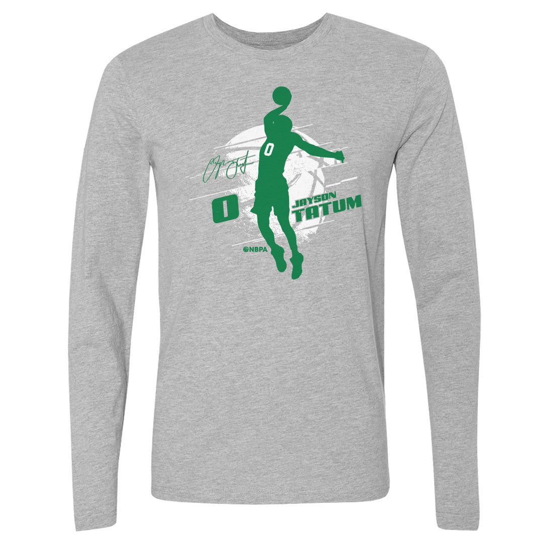 Jayson Tatum Men&#39;s Long Sleeve T-Shirt | 500 LEVEL