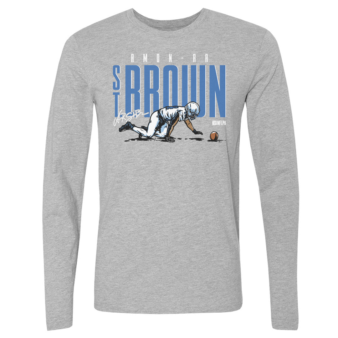 Amon-Ra St. Brown Men&#39;s Long Sleeve T-Shirt | 500 LEVEL