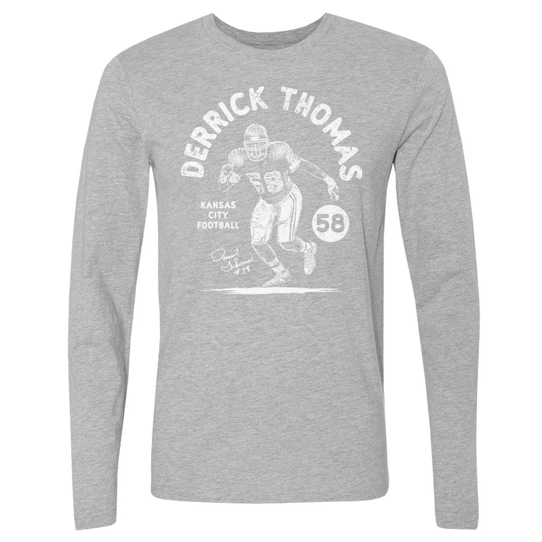 Derrick Thomas Men&#39;s Long Sleeve T-Shirt | 500 LEVEL