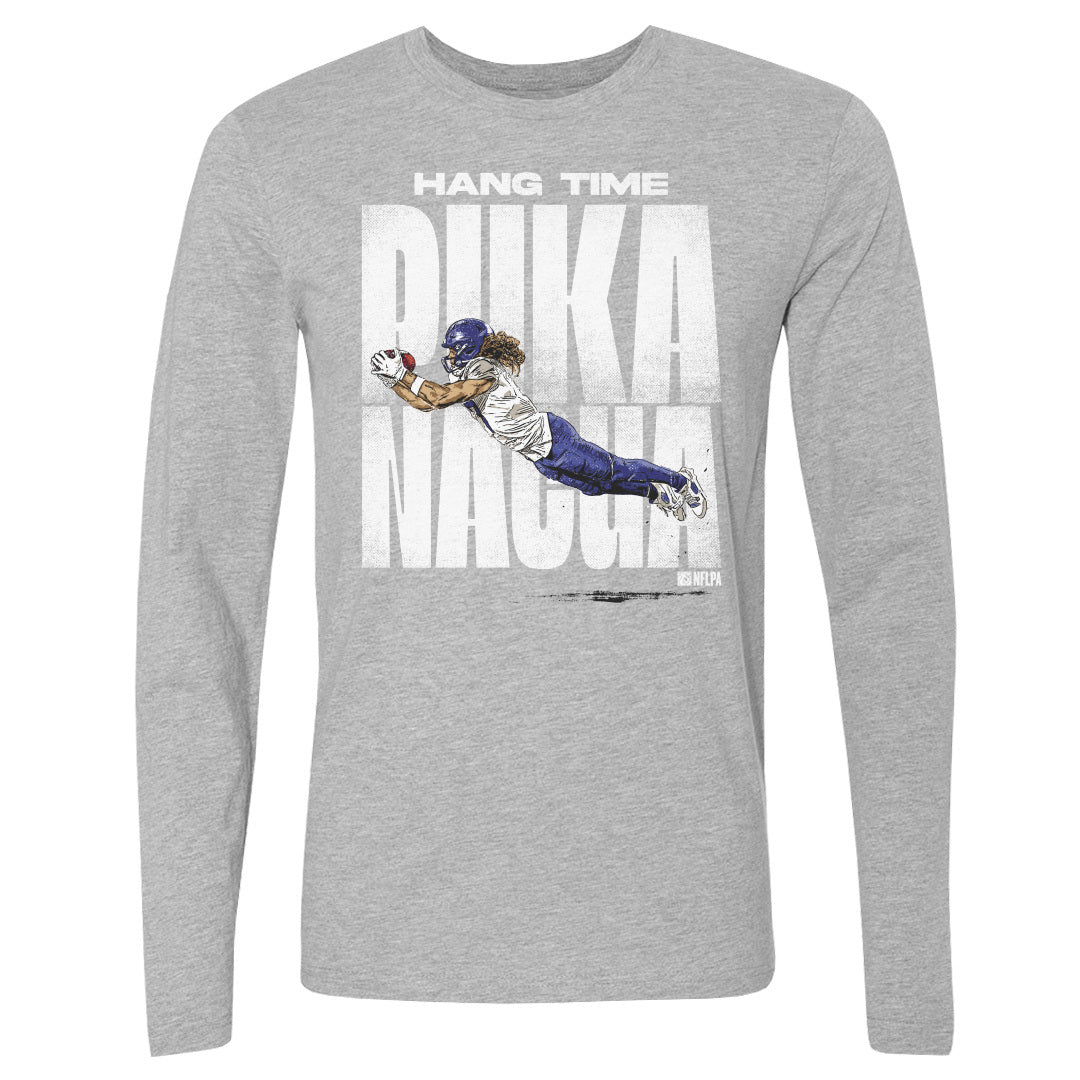 Puka Nacua Men&#39;s Long Sleeve T-Shirt | 500 LEVEL