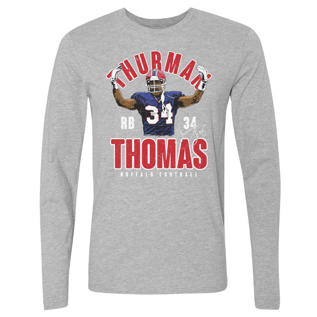 Thurman Thomas Men&#39;s Long Sleeve T-Shirt | 500 LEVEL