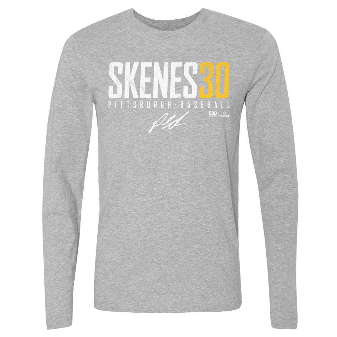 Paul Skenes Men&#39;s Long Sleeve T-Shirt | 500 LEVEL