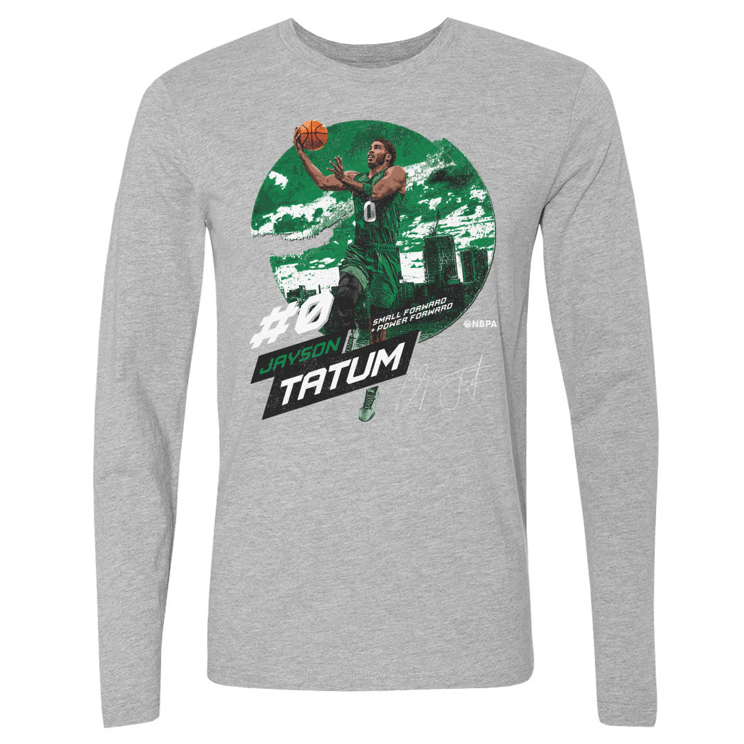 Jayson Tatum Men&#39;s Long Sleeve T-Shirt | 500 LEVEL