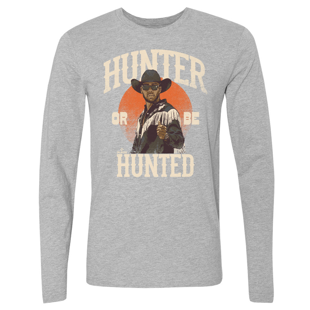 Hunter Greene Men&#39;s Long Sleeve T-Shirt | 500 LEVEL