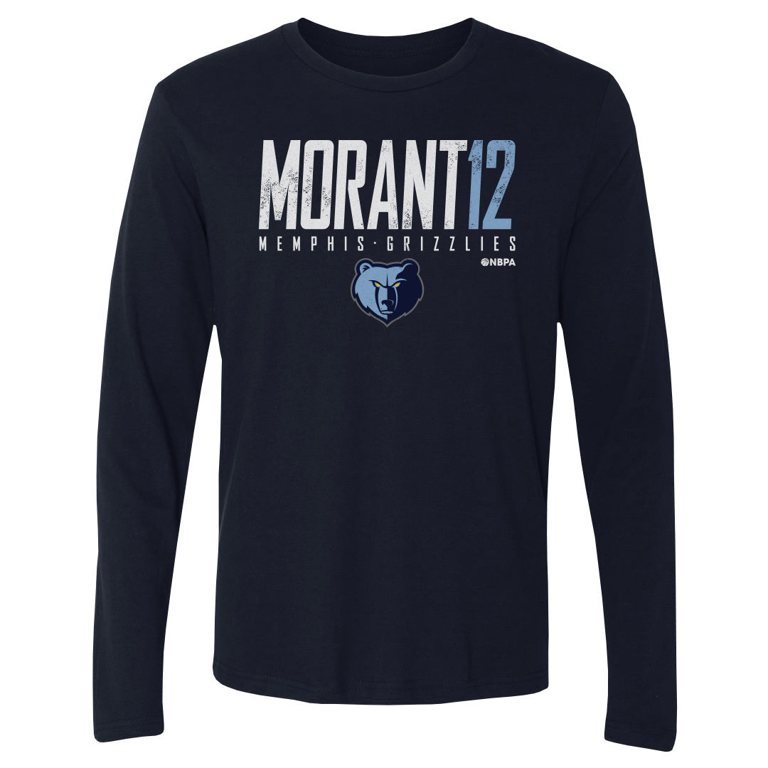 Ja Morant Men&#39;s Long Sleeve T-Shirt | 500 LEVEL