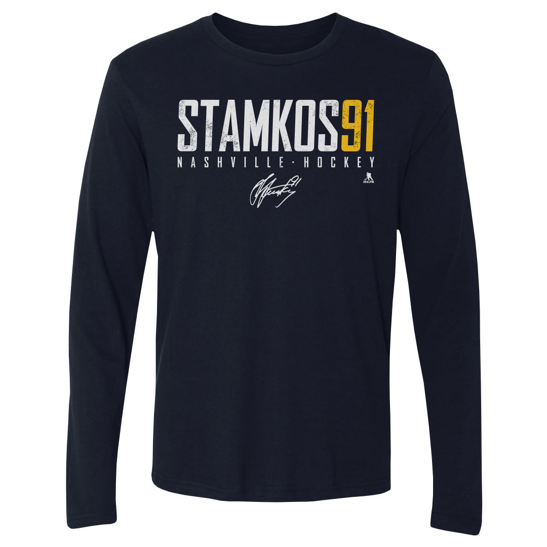 Steven Stamkos Men&#39;s Long Sleeve T-Shirt | 500 LEVEL