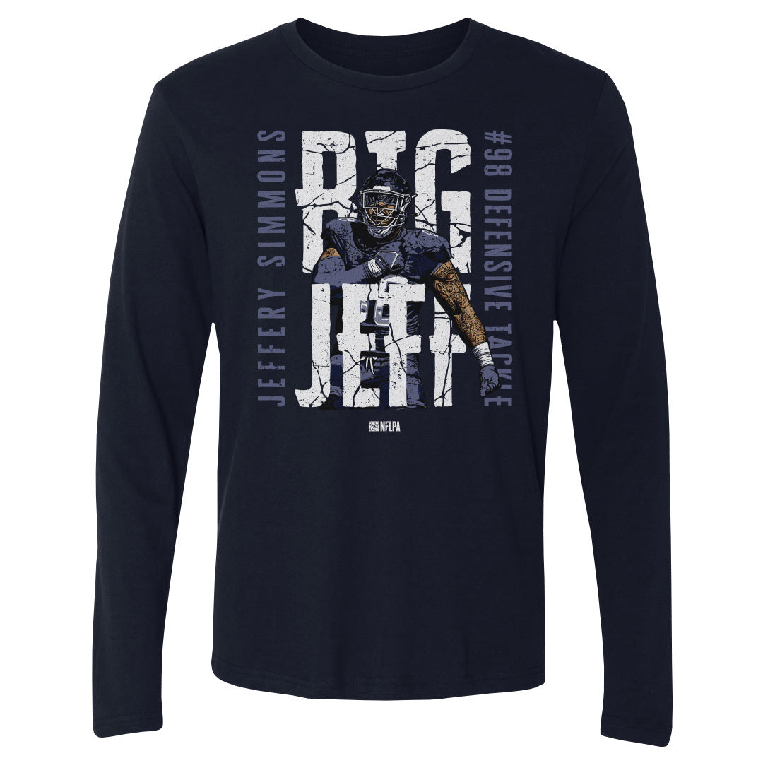 Jeffery Simmons Men&#39;s Long Sleeve T-Shirt | 500 LEVEL