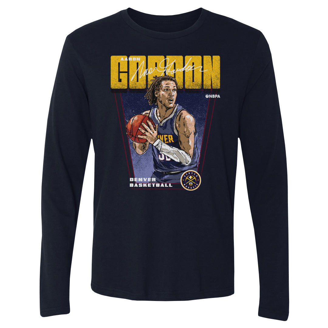 Aaron Gordon Men&#39;s Long Sleeve T-Shirt | 500 LEVEL