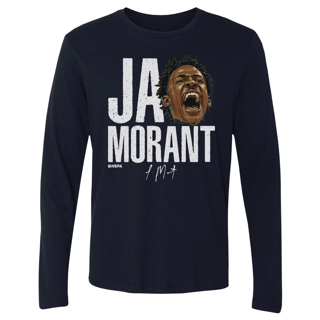 Ja Morant Men&#39;s Long Sleeve T-Shirt | 500 LEVEL