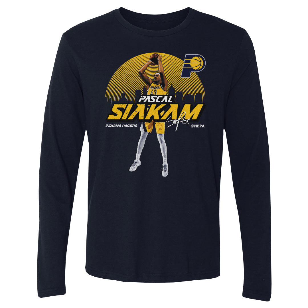 Pascal Siakam Men&#39;s Long Sleeve T-Shirt | 500 LEVEL