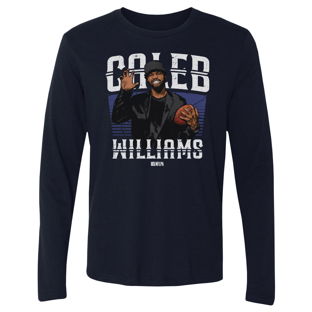 Caleb Williams Men&#39;s Long Sleeve T-Shirt | 500 LEVEL