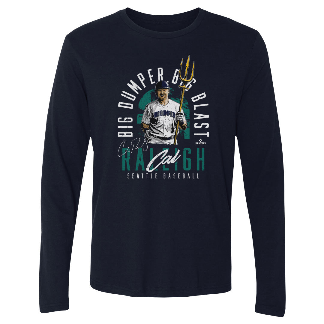 Cal Raleigh Men&#39;s Long Sleeve T-Shirt | 500 LEVEL