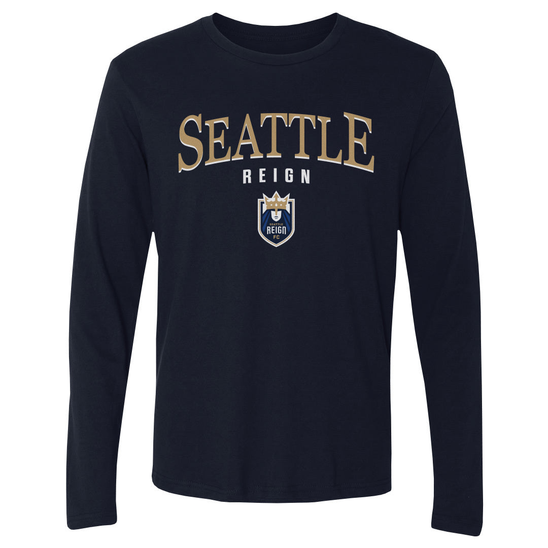 Seattle Reign FC Men&#39;s Long Sleeve T-Shirt | 500 LEVEL