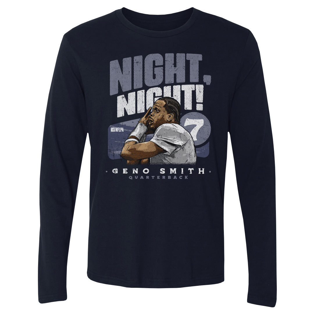 Geno Smith Men&#39;s Long Sleeve T-Shirt | 500 LEVEL