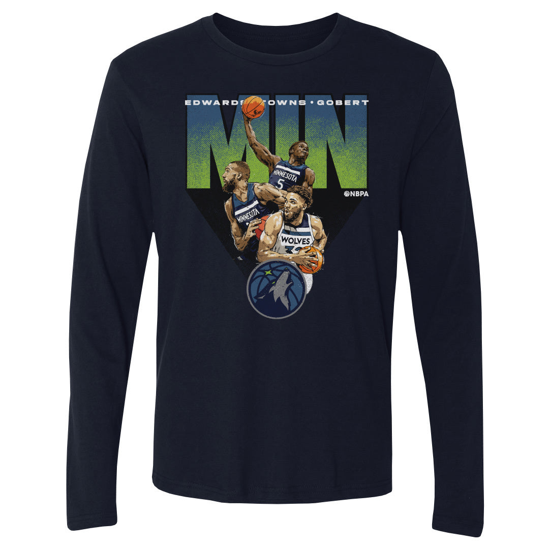 Anthony Edwards Men&#39;s Long Sleeve T-Shirt | 500 LEVEL