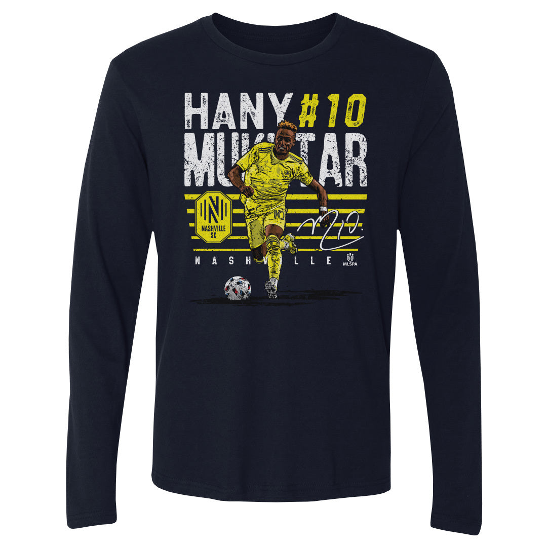 Hany Mukhtar Men&#39;s Long Sleeve T-Shirt | 500 LEVEL