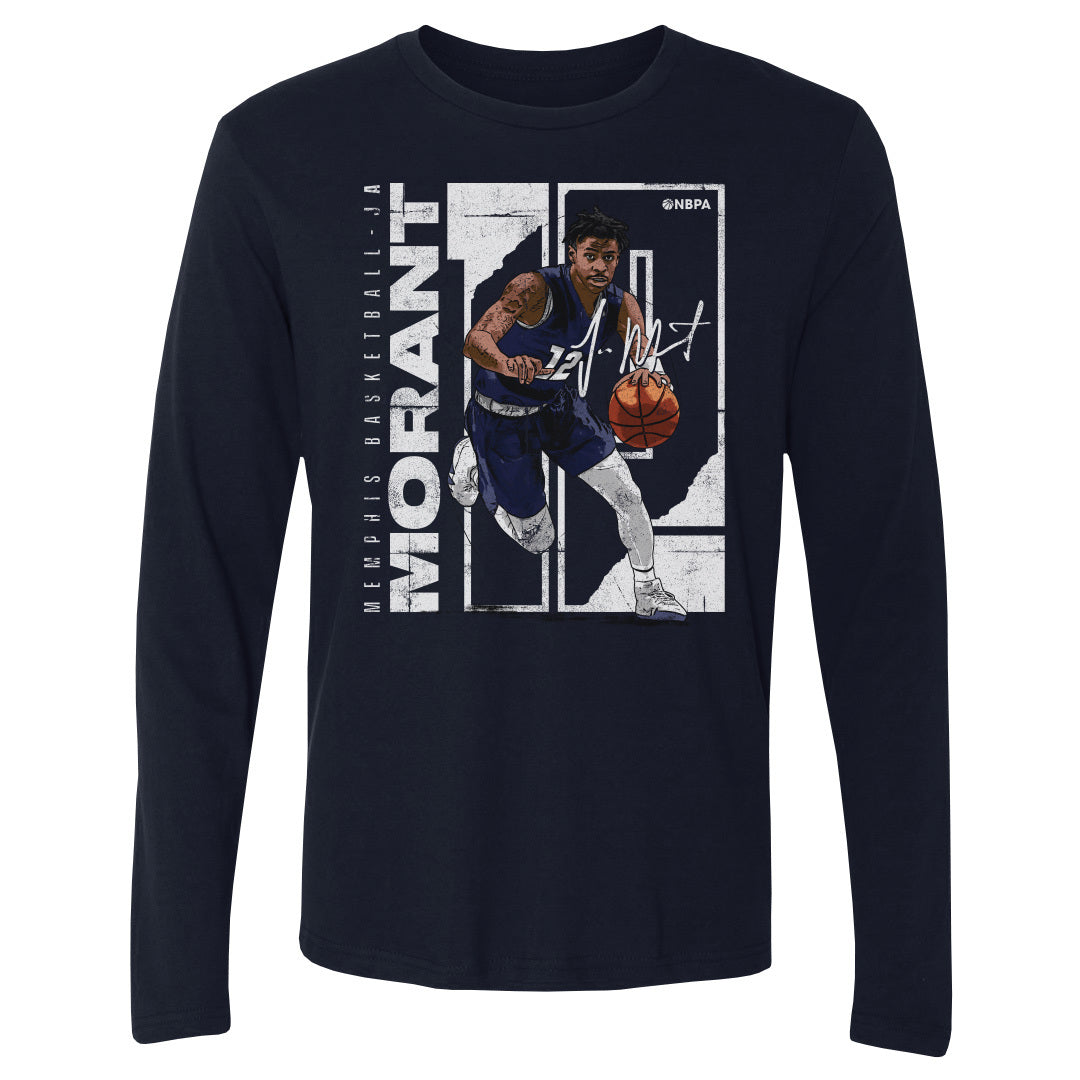 Ja Morant Men&#39;s Long Sleeve T-Shirt | 500 LEVEL