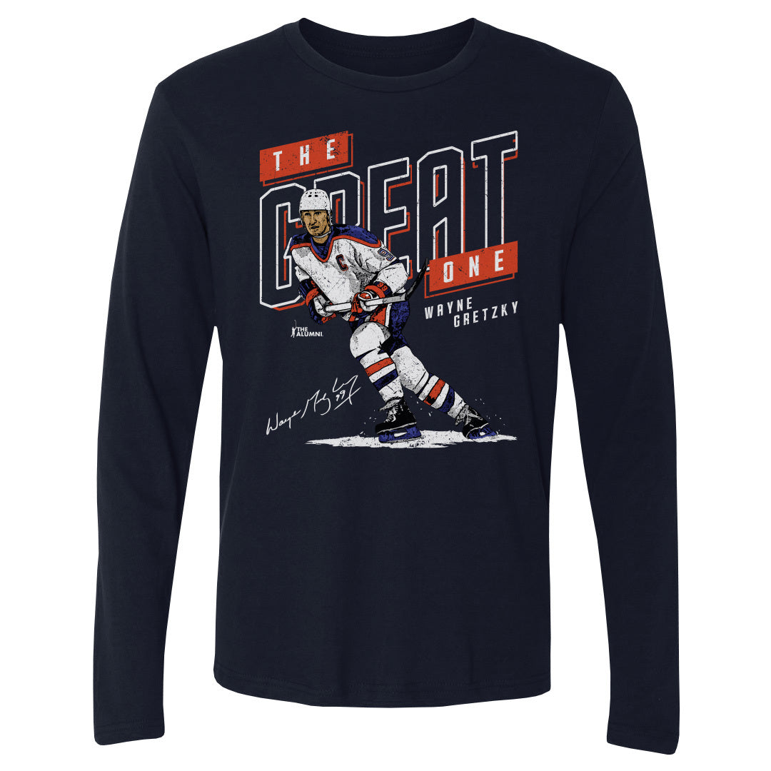 Wayne Gretzky Men&#39;s Long Sleeve T-Shirt | 500 LEVEL