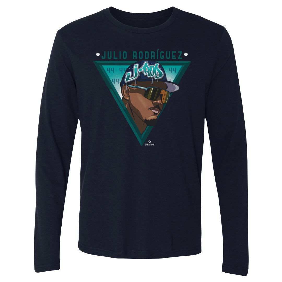 Julio Rodriguez Men&#39;s Long Sleeve T-Shirt | 500 LEVEL