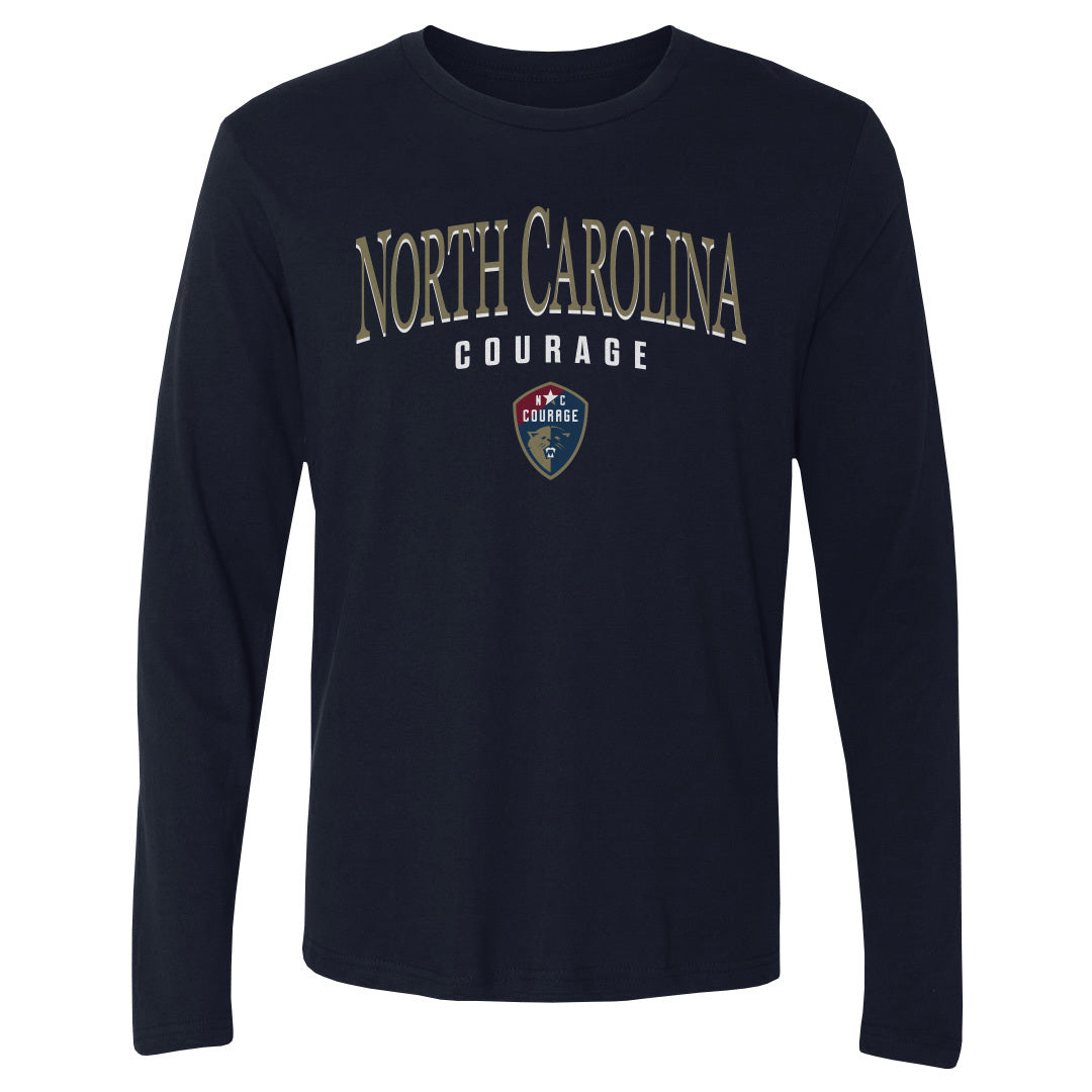 North Carolina Courage Men&#39;s Long Sleeve T-Shirt | 500 LEVEL