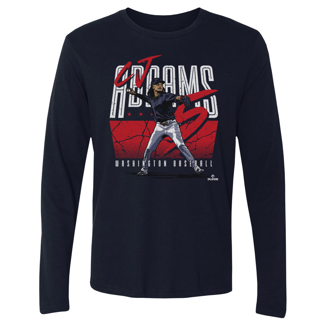 CJ Abrams Men&#39;s Long Sleeve T-Shirt | 500 LEVEL