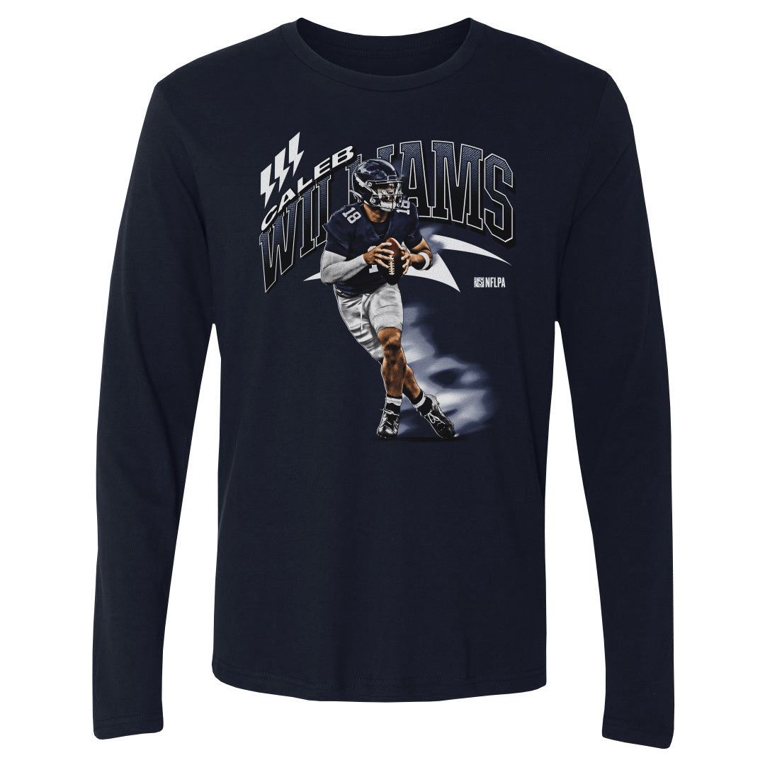 Caleb Williams Men&#39;s Long Sleeve T-Shirt | 500 LEVEL