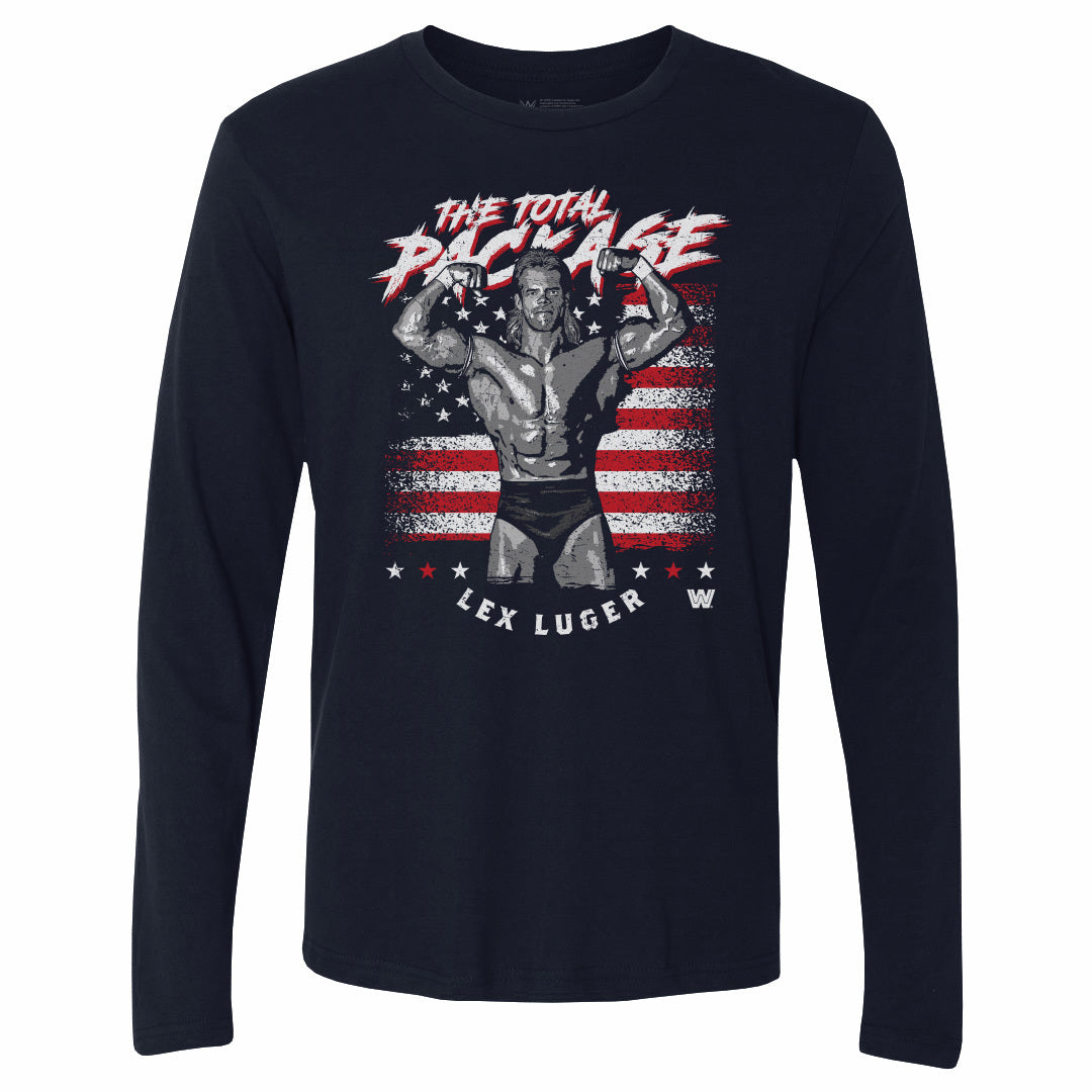 Lex Luger Men&#39;s Long Sleeve T-Shirt | 500 LEVEL