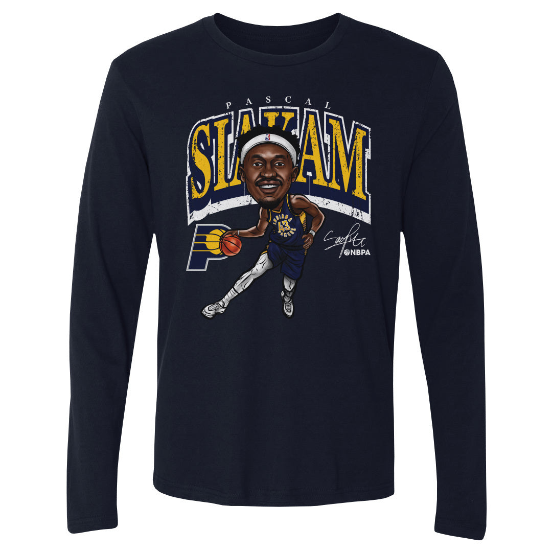 Pascal Siakam Men&#39;s Long Sleeve T-Shirt | 500 LEVEL